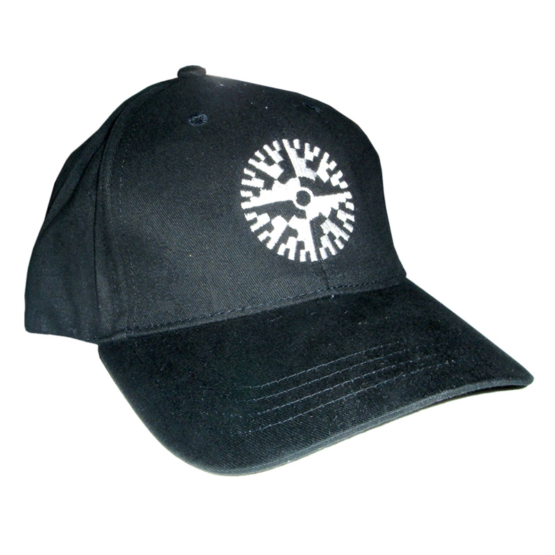  Black Peterson Strobe Tuners cap with ebroidered white Strobe-Disc Logo. | Peterson Strobe Tuners