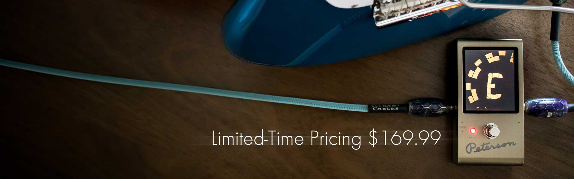 StroboStomp LE | New Anniversary Month Pricing - Limited Edition - Only 7,500 Made | Peterson Strobe Tuners