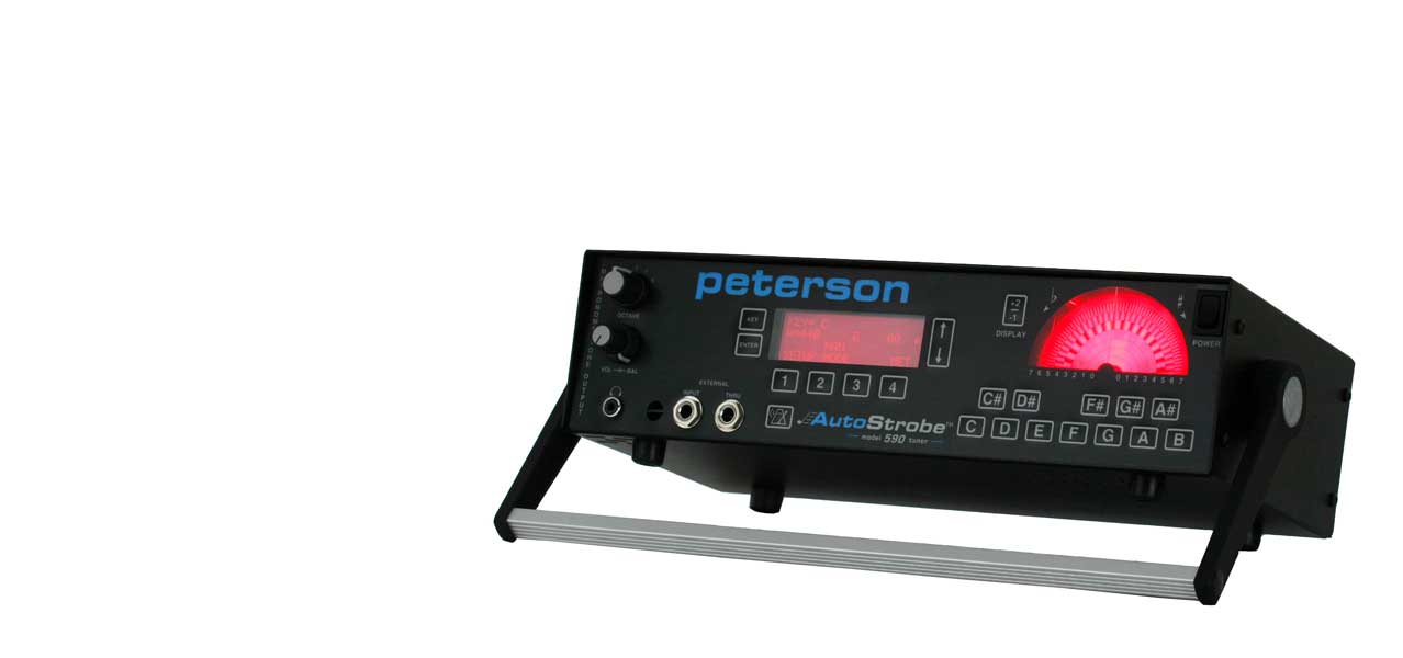 AutoStrobe 590 Mechanical strobe tuner/metronome/tone generator | Peterson Strobe Tuners