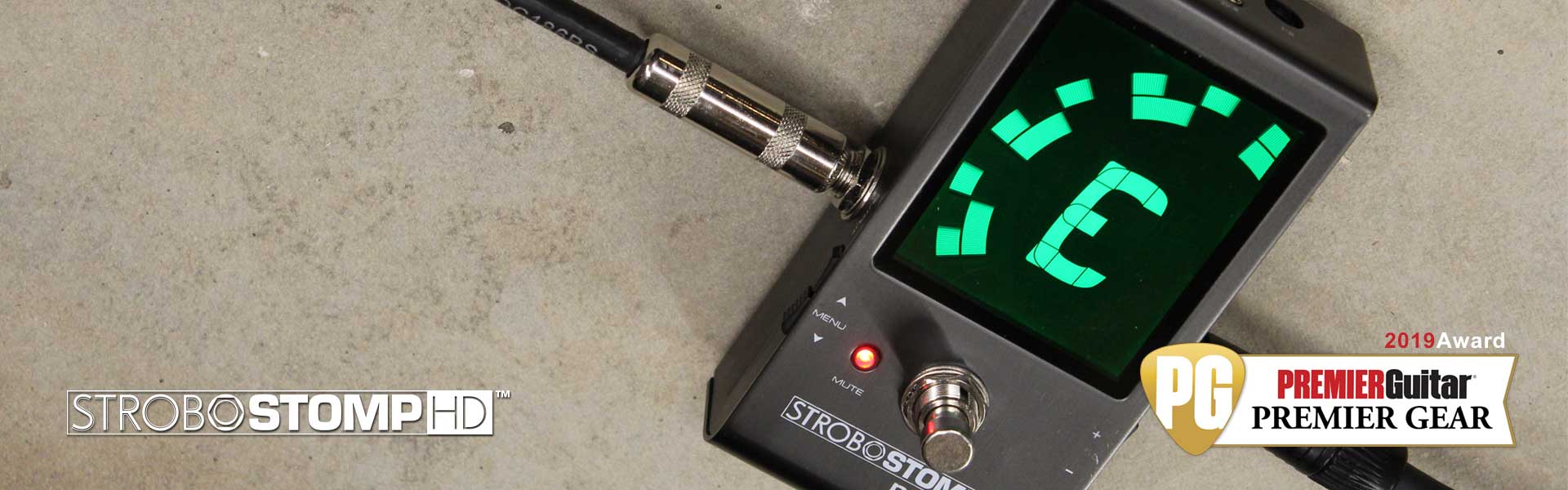 StroboStomp HD | Pedal Strobe Tuner | Peterson Strobe Tuners