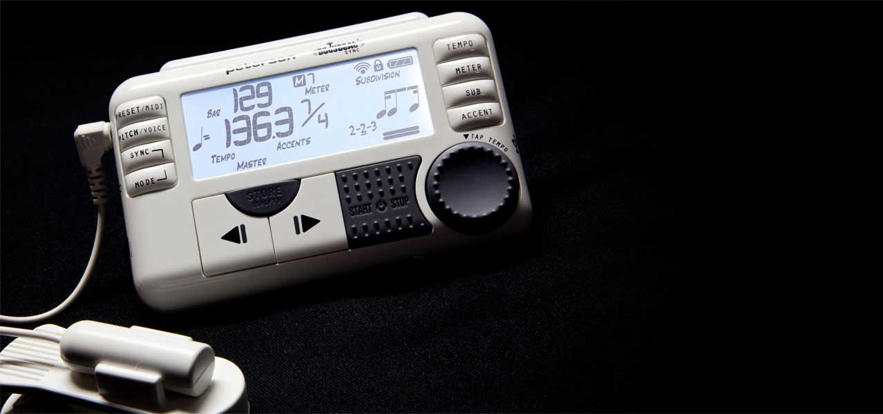 Body Beat Sync The World’s Most Versatile Metronome | Peterson Strobe Tuners