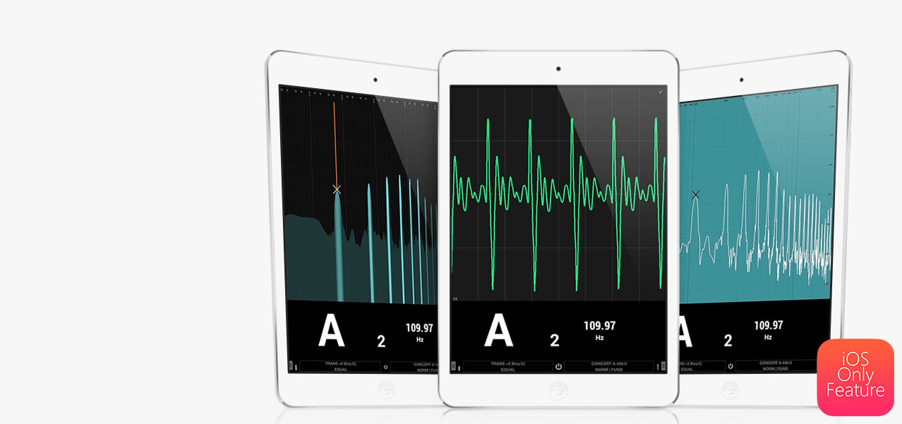 TUNING TOOL SCOPES | (iOS Only In-App Upgrade) | Peterson Strobe Tuners