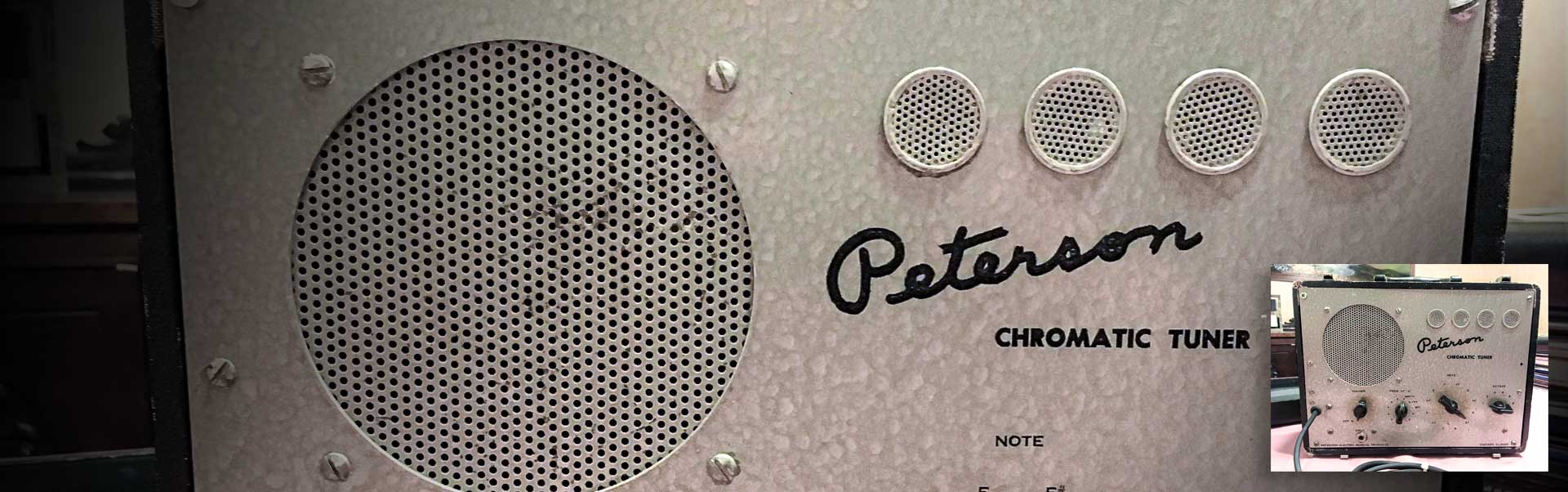 Peterson turns 75 in 2023. | Peterson Strobe Tuners