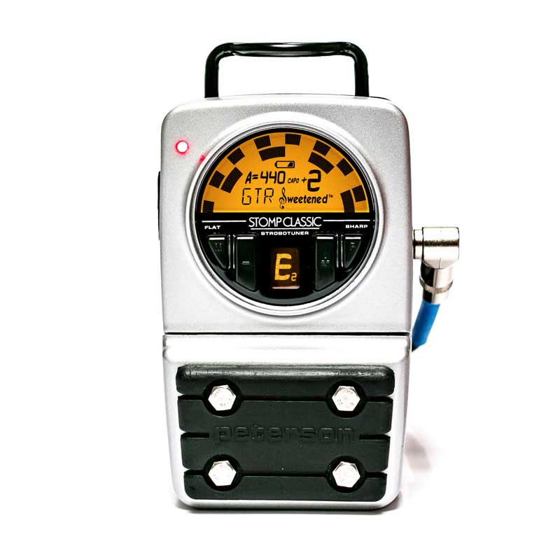 The Peterson VSS-C StroboStomp Classic Tuner is the most fully-featured pedal tuner made by anyone to date. | Peterson Strobe Tuners