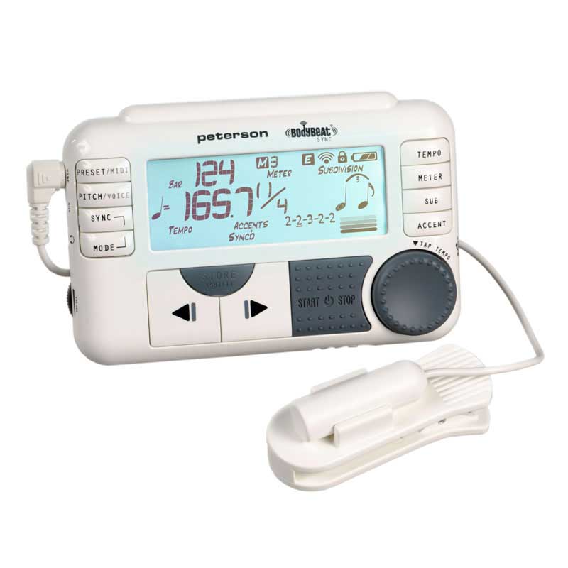 The Body Beat Sync® represents the ultimate in musical tempo reference devices. | Peterson Strobe Tuners