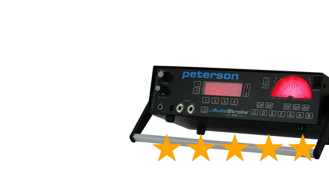 peterson autostrobe 490 strobe tuner peterson autostrobe 490 strobe tuner