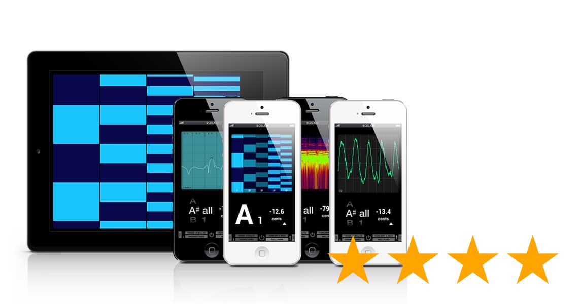 Luthier’s Review iStroboSoft (iOS) Peterson Strobe Tuners
